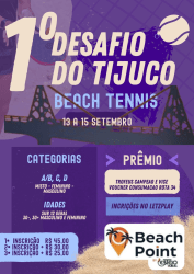 1• Desafio do Tijuco Beach Point - Masculino Até 30 anos 