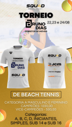 TORNEIO BEACH TENNIS SQU4D - FEMININO D