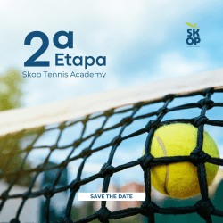 2ª Etapa do Circuito Skop Tennis Academy - Duplas - Máximo Soma 8