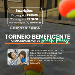 Torneio beneficente Arena Dida Beach - Livre feminino