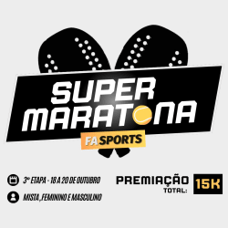 Super Maratona FA Sports - 3ª Etapa (CT Felipe Roman - Uberlândia/MG) - Feminino B