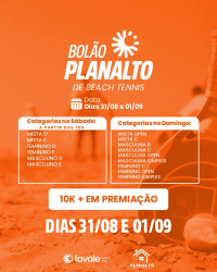 BOLÃO PLANALTO DE BEACH TENNIS - FEMININO D 