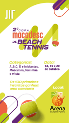 2ª COPA MACODESC DE BEACH TENNIS - DUPLA +70 MASCULINA