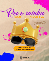 Rei e Rainha 🫅 🫅 - Rainha da Praia 