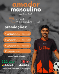 2ª COPA ALGAR DE FUTEVÔLEI LA PLAYA CLUB - Amador Masculino A + B