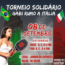 Torneio Solidário - Gabi rumo a Itália  - Feminina C