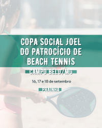 1ª Copa Social Joel do Patrocínio de Beach Tennis - Masculina D