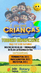 Torneio Beneficente Dia das Crianças - Rotary Club de Piraúba - Misto C