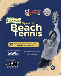 CAFÉ CANECÃO OPEN DE BEACH TENNIS JK300 - MASCULINA C