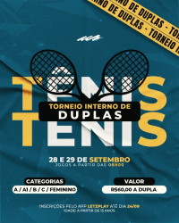 TORNEIO INTERNO DE DUPLAS DE TÊNIS 2024  - CATEGORIA  A 