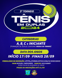 3º Torneio de Duplas - Cat B