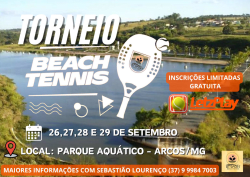 1º TORNEIO DE BEACH TENNIS PARQUE AQUÁTICO 