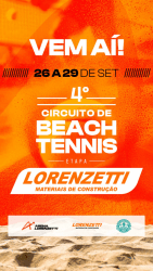 4° ETAPA DO CIRCUITO ARENA LORENZETTI 22K - ETAPA LORENZETTI MATERIAIS DE CONSTRUÇÃO - CATEGORIA MASCULINO B