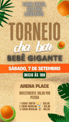 BEBÊ GiGANTE "CHÁ BAR"