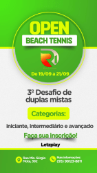 Desafio de Duplas Mistas R1 BT - Categoria Open