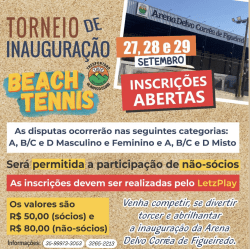 Torneio de Inauguração TOC Arena Delvo Corrêa de Figueiredo - Mista A