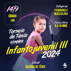 TORNEIO INFANTOJUVENIL III 2024 - CAT. SINNER