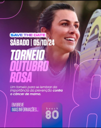 Torneio outubro rosa  - Feminina Aluna estreante