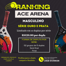 Ranking masculino  - Masculino ouro