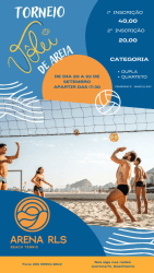 Primeiro torneio de vôlei Arena RLS  - Duplas masculina 