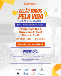 BOLÃO DE BT TODOS PELA VIDA  - FEMININO E