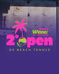 2º Open Arena Winner Americana de Beach Tennis - Feminino C