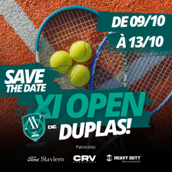 XI Open de duplas - Categoria Open Masculino