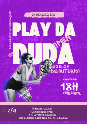 PLAY DA DUDA - FEMININA INICIANTE 