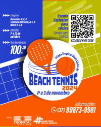 I Copa Tropical Tênis Clube de Beach Tennis 2024 - "C" Feminino