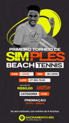 Primeiro Torneio de Simples CT Joel Filho - Simples Masculina D/C