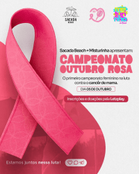 Outubro Rosa no Sacada - O Beach Tennis por uma causa - Feminina B