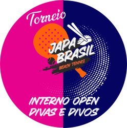 Torneio Japa Brasil Beach Tennis Interno Open Divas e Divos