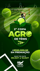 2º Copa Agro Open de Tênis - Sub - 12 Masculino