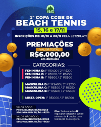 COPA CCGB DE BEACH TENNIS  - MASCULINA B