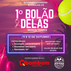 1º BOLÃO DELAS - QBOMBOM SORVETES - FEMININA PRINCIPIANTE