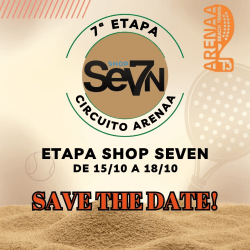 7ª Etapa - ETAPA SHOP SEVEN CIRCUITO ARENAA 2024 - Iniciante Feminino