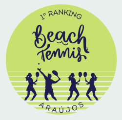 1º ranking Beach tennis Araújos - cat mista iniciante