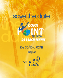 4ª Copa Point Telecom de Beach Tennis - Inscrições ADULTO