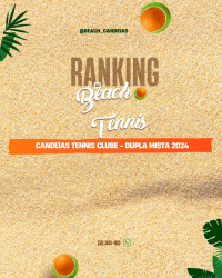 Ranking Candeias Tennis Clube Dupla Mista-2024 