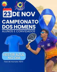 Novembro azul alunos e convidados 