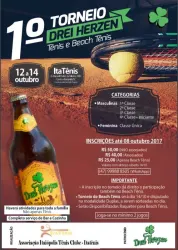 1º TORNEIO DREI HERZEN DE TENIS - 4ª Classe