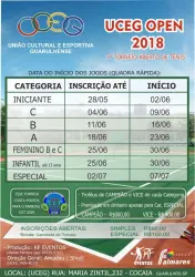 7º Open UCEG 2018 - Categoria B
