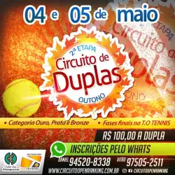 Circuito de Duplas Etapa Outono - Ouro
