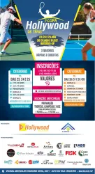 1ª COPA HOLLYWOOD DE TENIS - 17 a 34 anos