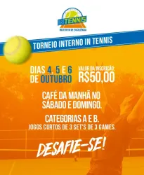 1º Torneio Interno - In Tennis - Masculino B