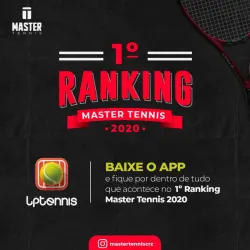 1º Ranking Master Tennis 2020 - Duplas Classe A