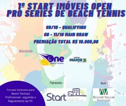 1º START IMÓVEIS OPEN PRO SERIES DE BEACH TENNIS ONE BEACH TENNIS/ ARENA MAIOR SEGUROS - Feminina Profissional