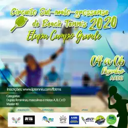Circuito Sul-mato-grossense de Beach Tennis 2020 - Masculina B