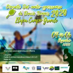 Circuito Sul-mato-grossense de Beach Tennis 2020 - Masculina Máster40