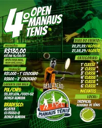 4°Open Manaus_Tenis 2021 - 5°Classe